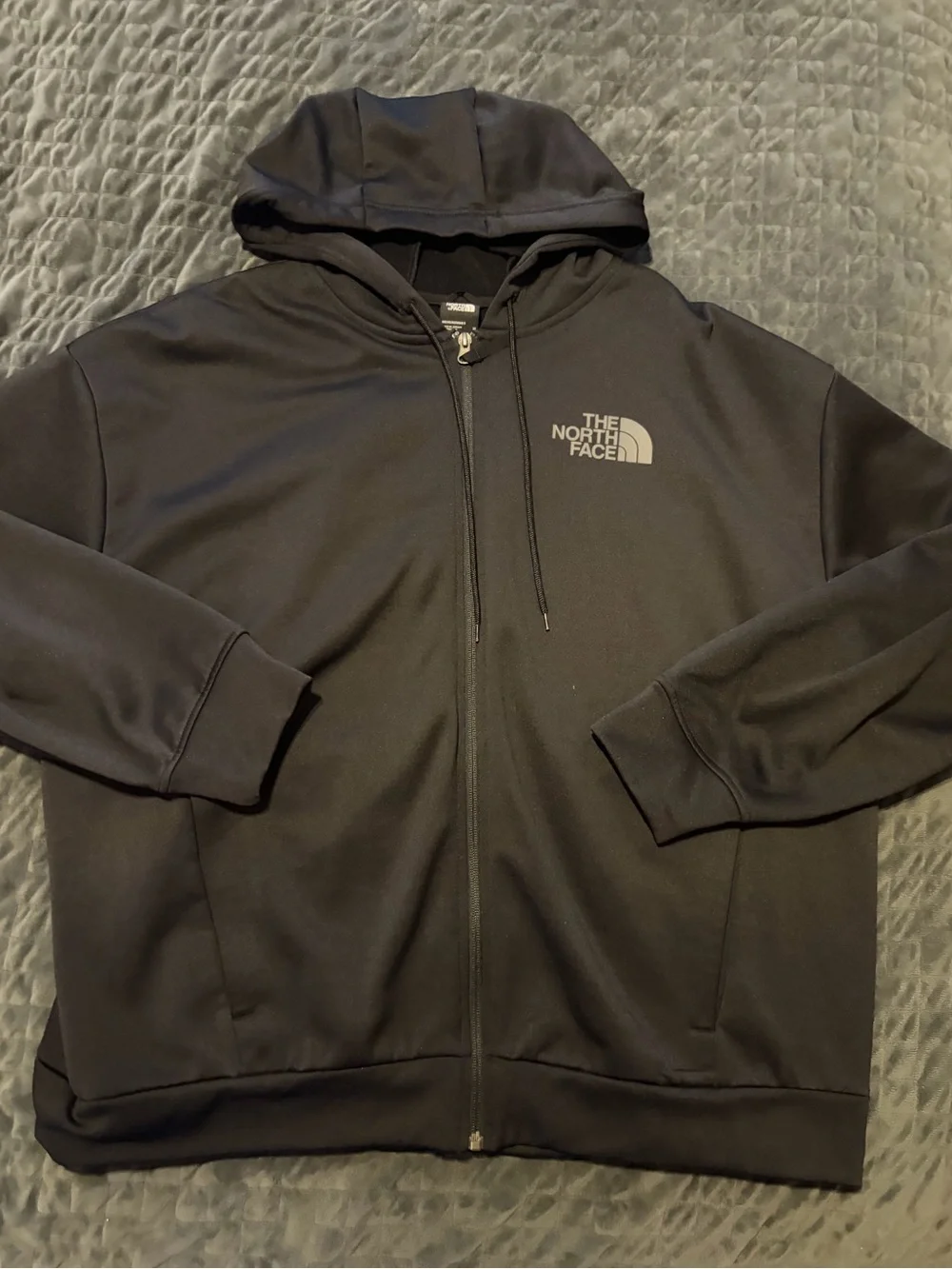 The North Face Black Full-Zip Hooded Jacket